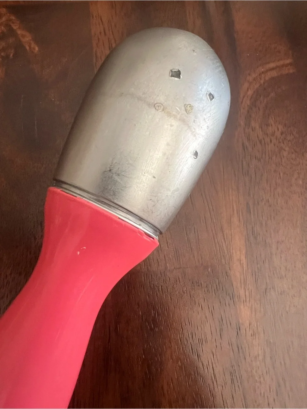 Zyliss Ice Cream Scoop Ergonomic Weighted Metal Scooper Pink
